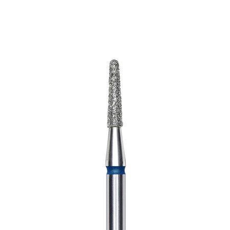 STALEKS Frez diamentowy ŚCIĘTY STOŻEK niebieski EXPERT 1,8/8mm - FA70B018/8