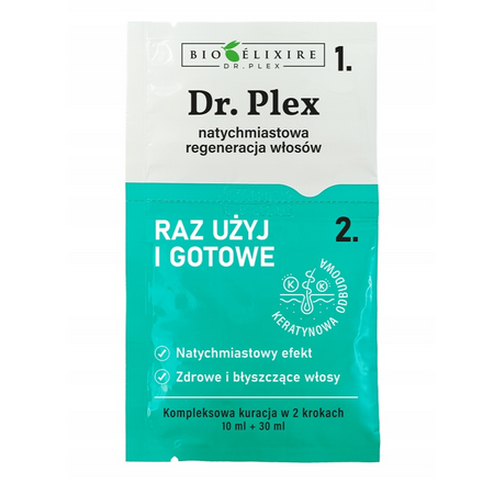 BIOELIXIRE Kompleksowa regeneracja do włosów Dr.Plex - 10ml+30ml