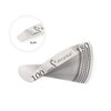 ABA GROUP Pilniki do paznokci PÓŁKSIĘŻYC 100/180 Slim - 25 sztuk