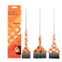 FRAMAR Pędzelki fryzjerskie do farbowania PUTTIN' ON THE SPRITZ - 3 sztuki
