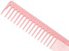 JRL Grzebień fryzjerski do strzyżenia 7,3” Różowy -  J302 Pink 18,5 cm