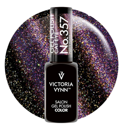 VICTORIA VYNN Lakier hybrydowy Cat Eye Party Flash 357 - 8ml