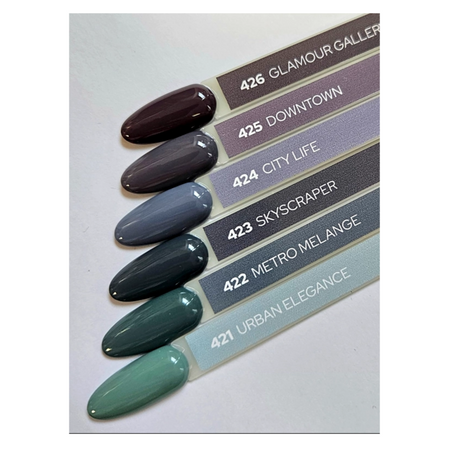 YOSHI Lakier hybrydowy Urban Elegance 6ml - 421
