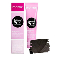 MATRIX Farba do włosów SoColor SYNC - Średni Brąz Tytanowy - 4T - 90ml