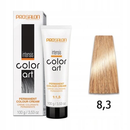 CHANTAL COLOR ART Farba do włosów 8,3 - 100ml