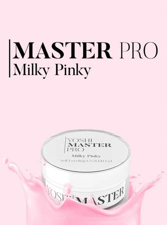 YOSHI Żel budujący Master PRO - Milky Pinky 50ml