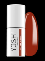 YOSHI Lakier hybrydowy Let The Scarlet 6ml – 604