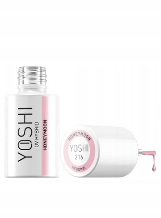 YOSHI Lakier hybrydowy Honeymoon 216 - 6ml