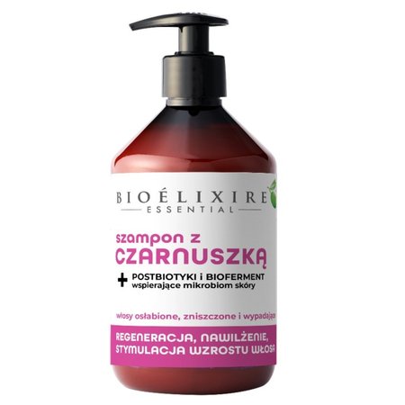 BIOELIXIRE Szampon do włosów CZARNUSZKA - 500ml