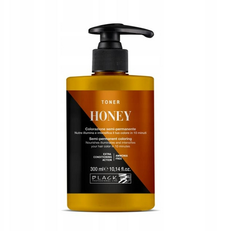 BLACK Toner do włosów HONEY - 300ml