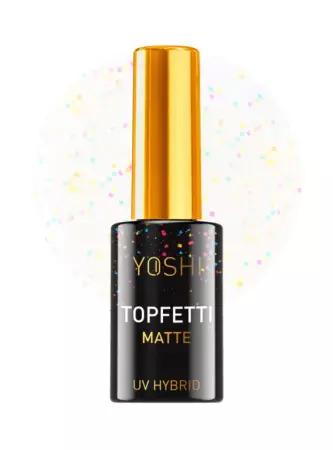 YOSHI Top hybrydowy TOPFETTI MATTE - 10ml - TOPFETTI MATTE