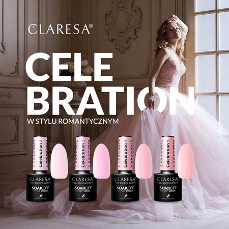 CLARESA Lakier hybrydowy CELEBRATION 6 - 5g