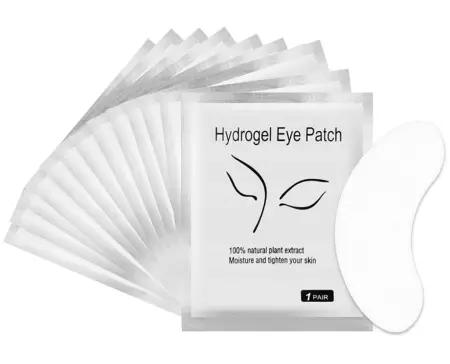 CLAVIER Płatki żelowe pod oczy HYDROGEL - 50 opakowań - Srebrne