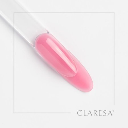 CLARESA Żel budujący do paznokci Soft&Easy BLUSH PINK - 45g - ŚREDNI