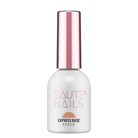 SAUTE NAILS Baza hybrydowa EXPRESS BASE - Peachy - 8ml