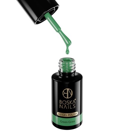 BOSKA NAILS Lakier hybrydowy Green Grass 407 - 6ml