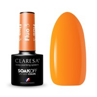 CLARESA Lakier hybrydowy FLUO 3 - 5g