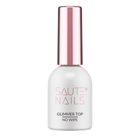 SAUTE NAILS Top hybrydowy GLIMMER TOP No Wipe - 8ml