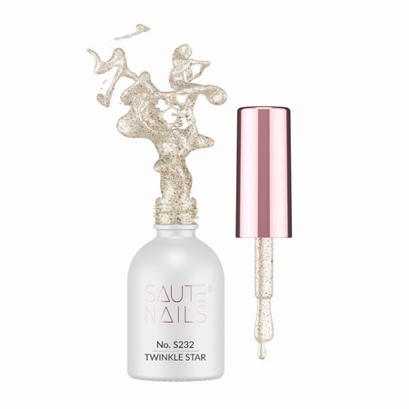 SAUTE NAILS Lakier Hybrydowy S232 TWINKLE STAR - 8ml