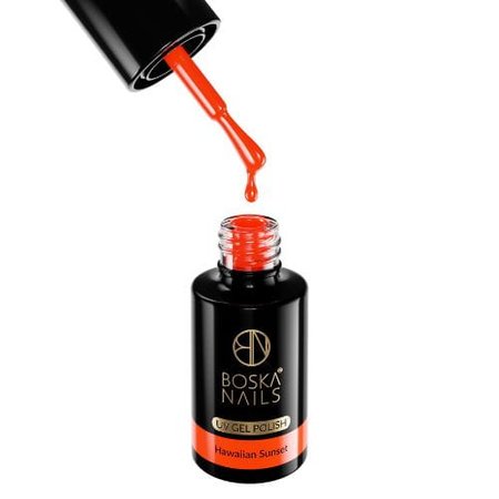 BOSKA NAILS Lakier Hybrydowy Hawaiian Sunset 418  - 6ml