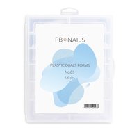 PB NAILS Górne formy Dual Forms No.03 - migdał współczesny