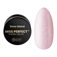 Boska Nails Żel budujący MISS PERFECT - Rose Island - 15ml