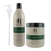 RR LINE Zestaw do włosów zniszczonych MACADAMIA  Szampon + Maska - 2x1000ml