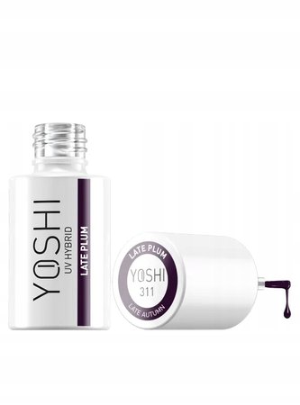 YOSHI Lakier hybrydowy Late Plum 6ml – 311