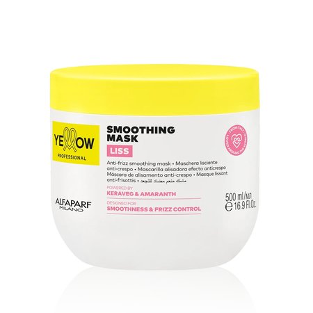 ALFAPARF YELLOW Maska wygładzająca do włosów SMOOOTHING LISS - 500ml