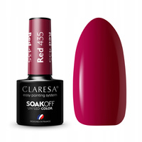 CLARESA Lakier hybrydowy RED 435 - 5g