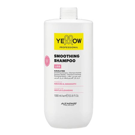 ALFAPARF YELLOW Szampon wygładzający do włosów SMOOTHING LISS - 1000ml