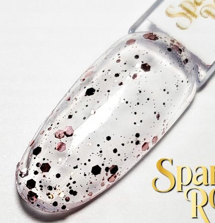 YOSHI Top hybrydowy Sparkle Rose - 10ml
