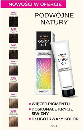 CHANTAL COLOR ART Farba do włosów 4,00 - 100ml
