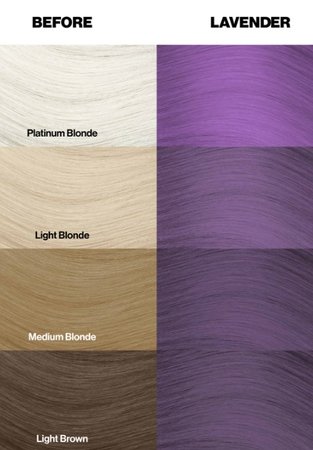 CRAZY COLOR Krem do koloryzacji włosów No. 54 - Lavender - 100ml