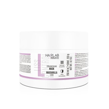 SALERM HAIRLAB Maska prostująca do włosów LISS CONTROL STRAIGHTENING - 250ml