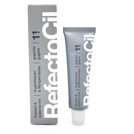 REFECTOCIL Henna żelowa GRAFITOWA 1.1 + Woda 3% w płynie + Pędzelek + Kieliszek