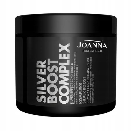 JOANNA Zestaw do włosów blond SILVER BOOST - 2x500g