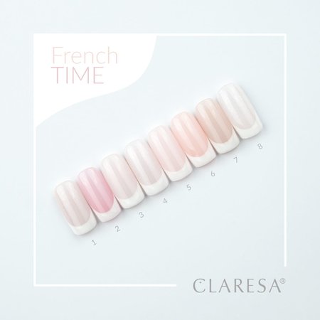 CLARESA Lakier hybrydowy FRENCH TIME 1 - 5g