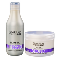 STAPIZ ZESTAW Szampon + Maska do włosów VIOLET BLONDE - 300ml + 250ml