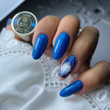 BOSKA NAILS Lakier hybrydowy BFlash Blue 370 - 6ml