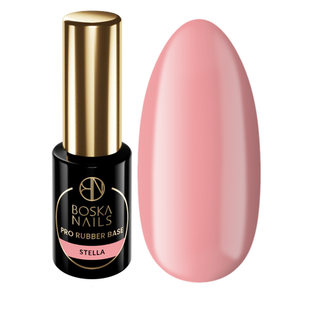 BOSKA NAILS Baza kauczukowa RUBBER BASE PRO - STELLA - 6ml