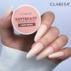 CLARESA Żel budujący do paznokci Soft&Easy LIGHT BEIGE - 45g - ŚREDNI