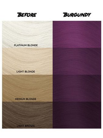 CRAZY COLOR Krem do koloryzacji włosów No. 61 - Burgundy - 100ml