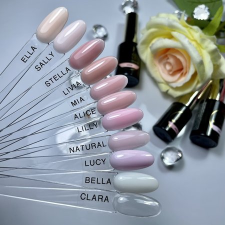 BOSKA NAILS Baza kauczukowa RUBBER BASE PRO - SALLY - 10ml