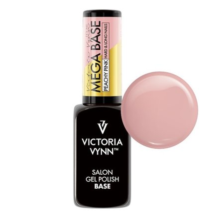 VICTORIA VYNN Baza hybrydowa MEGA BASE Peachy Pink - 8ml