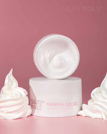 SAUTE NAILS Żel budujący MARMALADE GEL - Whipped Cream - 30g - MAŁY