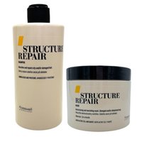 KOSSWELL Zestaw Szampon Maska do włosów zniszczonych STRUCTURE REPAIR - 2x500ml