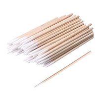 NAIL4U Aplikatory patyczki do makijażu z bawełną 10cm - 100 sztuk