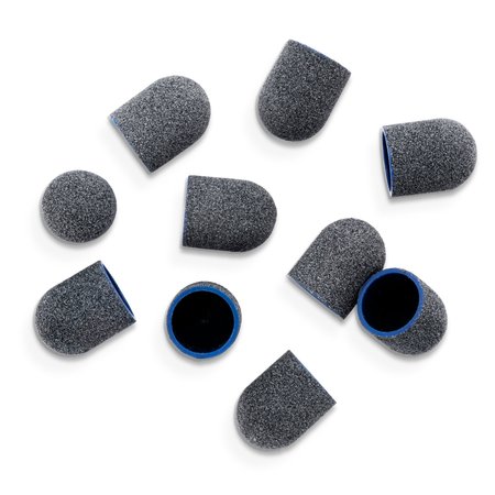 ABA GROUP Nakładki kapturki ścierne do pedicure 13mm #120 - 10 sztuk