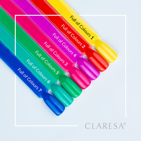 CLARESA Lakier hybrydowy FULL OF COLOURS 4 - 5g